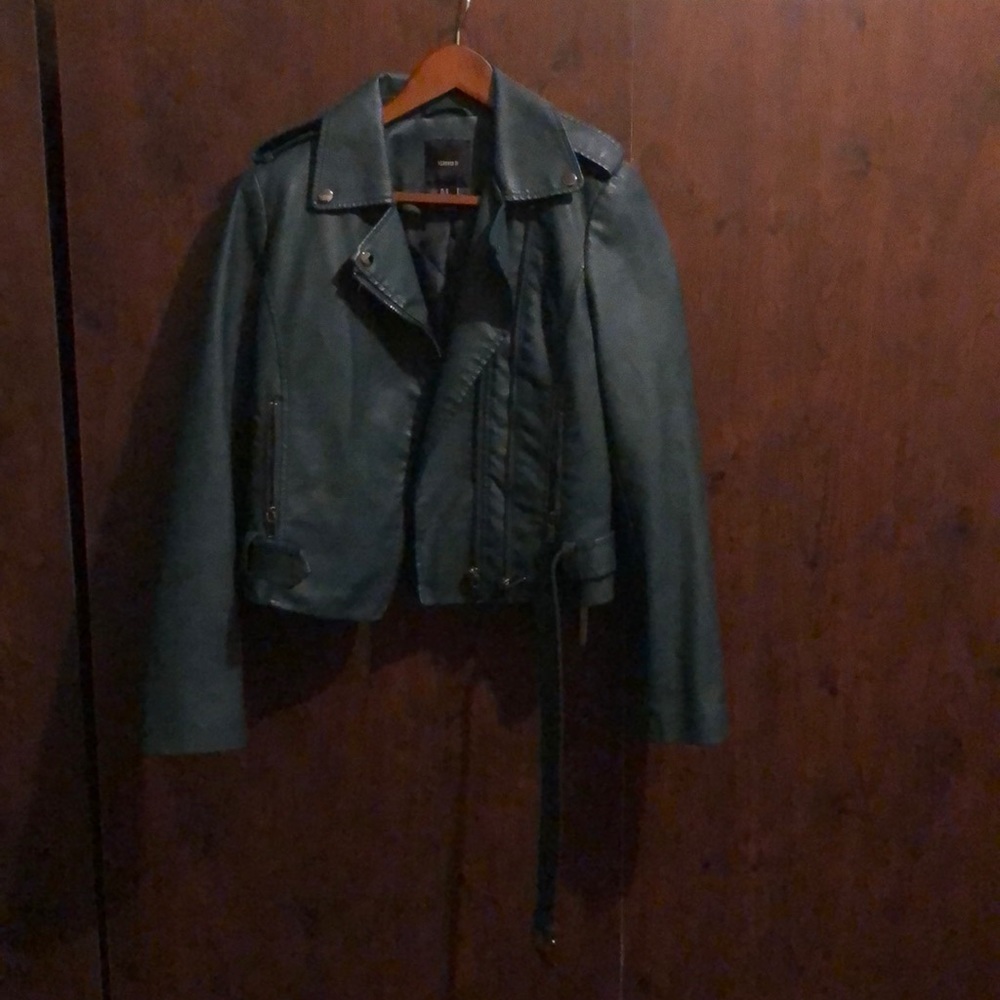Leather (faux)Jacket